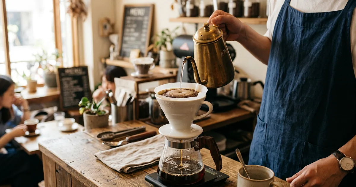ドリップコーヒーの美味しい淹れ方｜基本の手順とプロのコツ