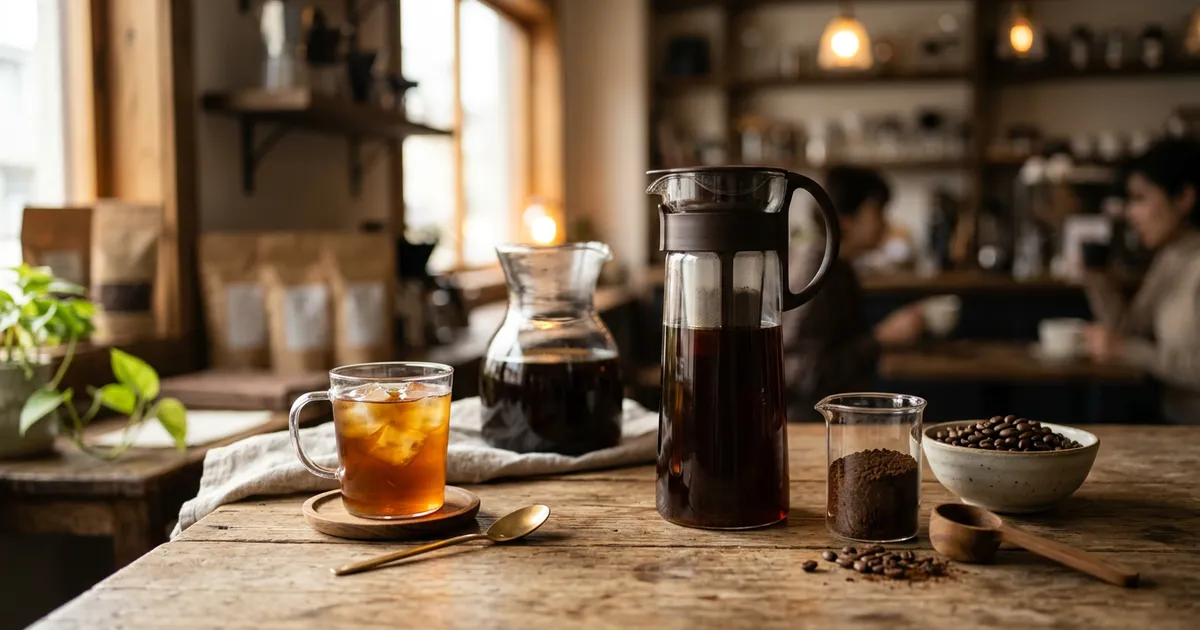 水出しコーヒー（コールドブリュー）の作り方｜必要な器具と失敗しないコツ