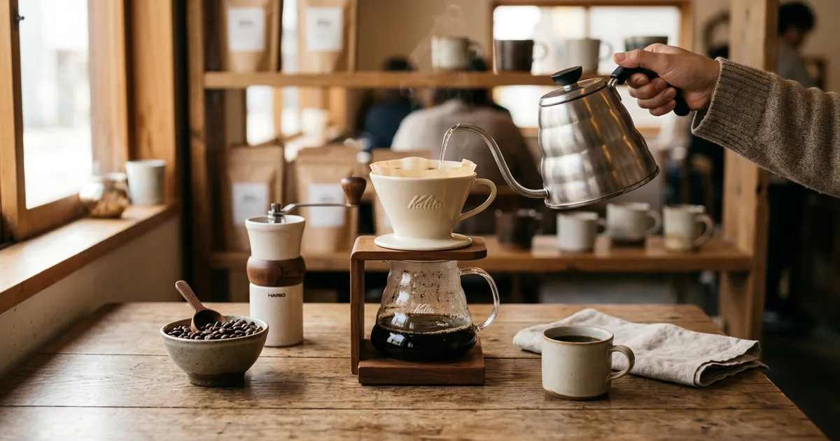 ハンドドリップコーヒーの始め方｜初心者向け完全ガイド