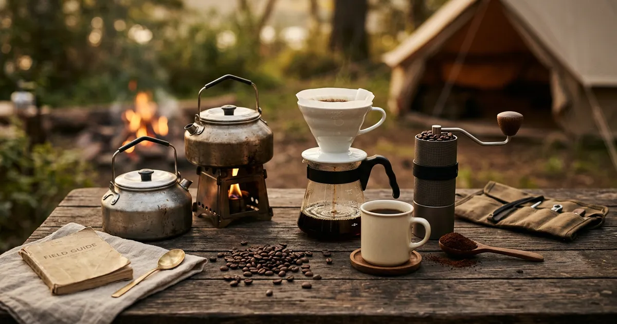 アウトドア向けコーヒー器具おすすめ12選｜キャンプで本格コーヒーを